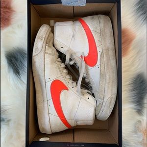 High top Nike Blazers. Size w’s 7